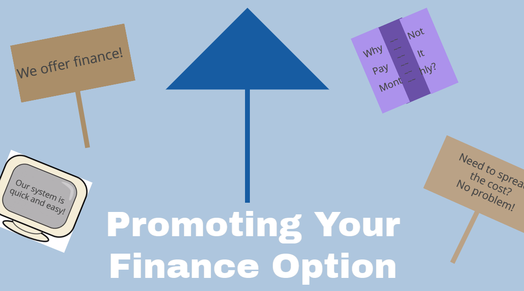 Promote Your Finance Option